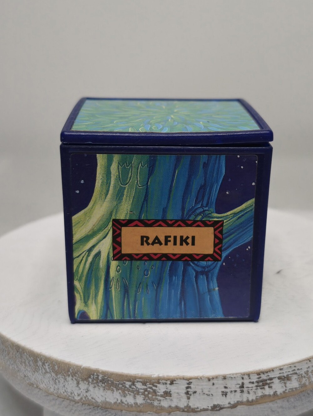 Vtg Small Burger King Disney The Lion King Rafiki Pop Up Finger Puppet Box Toy